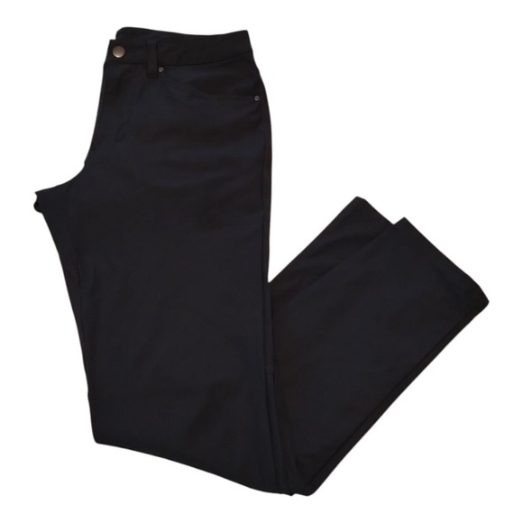 Lululemon Men's ABC Pant Classic Fit Warpstreme Sz 28‎ Golf Casual Dark Grey - Picture 5 of 7